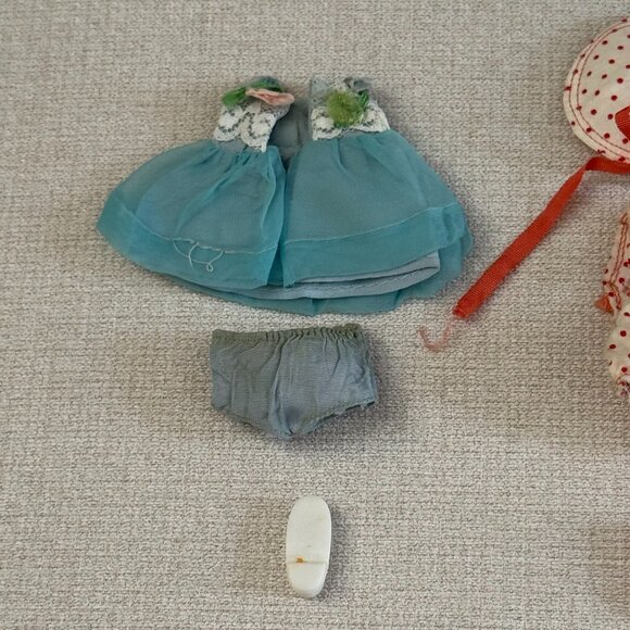 Vintage Mattel Barbie Little Sister Tutti Clothes 2 Outfits - Picture 6 of 9